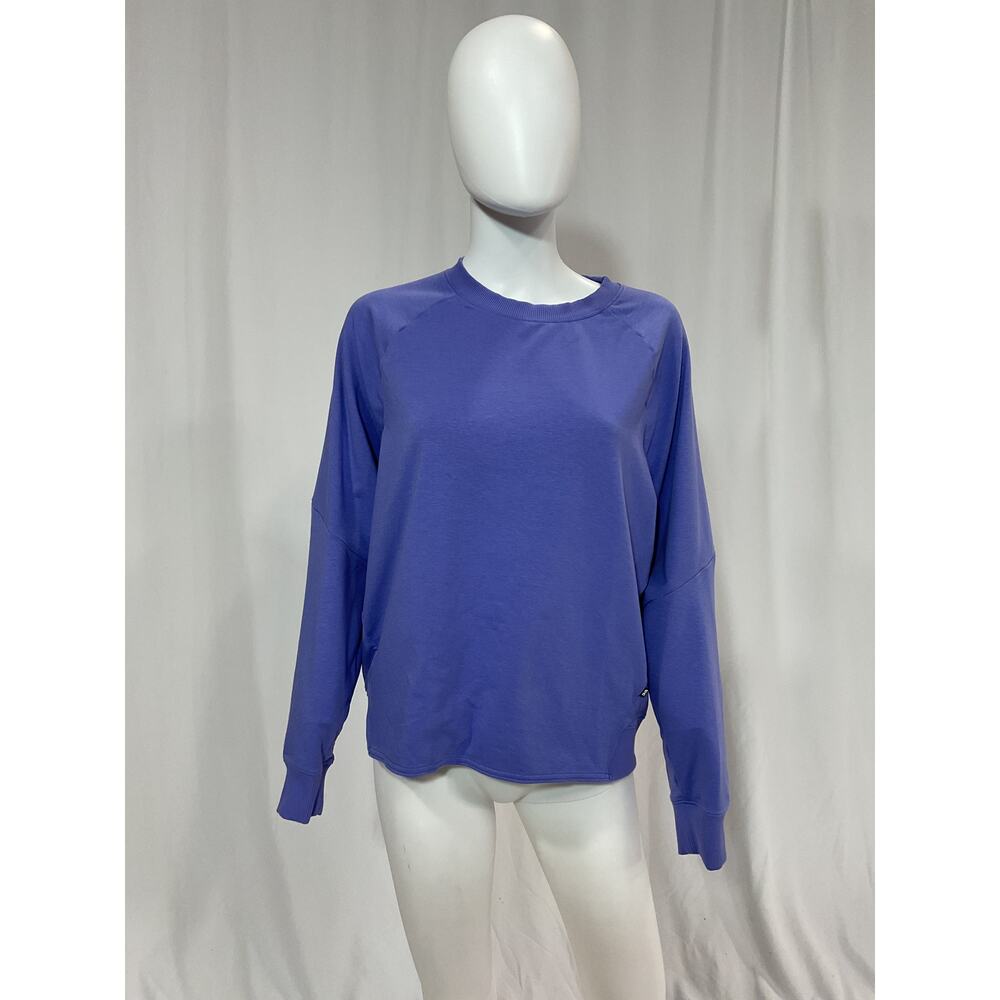 On 'Movement' Blue Crewneck Long Sleeve Sweatshirt Size M - Picture 2 of 5
